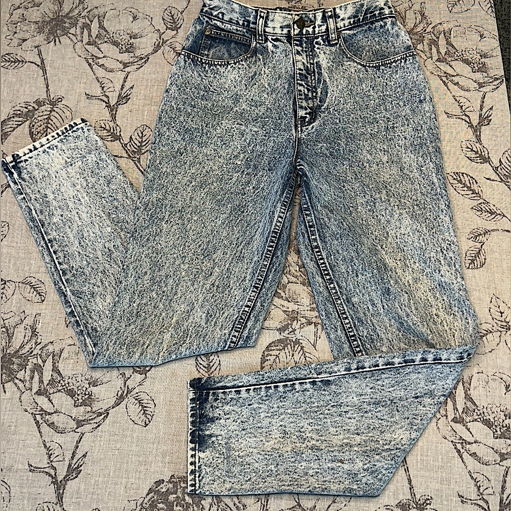 Vintage 80’s acid wash Lawman  jeans. Late 80’s early 90s acid wash, authentic